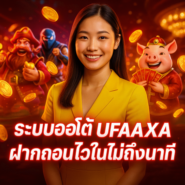 ระบบออโต้ UFAAXA ฝากถอนไวในไม่ถึงนาที