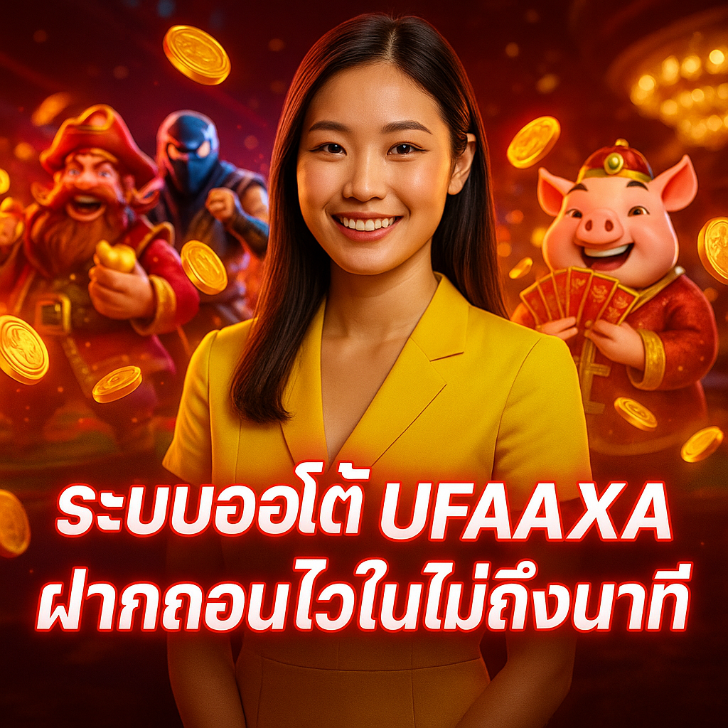 ระบบออโต้ UFAAXA ฝากถอนไวในไม่ถึงนาที
