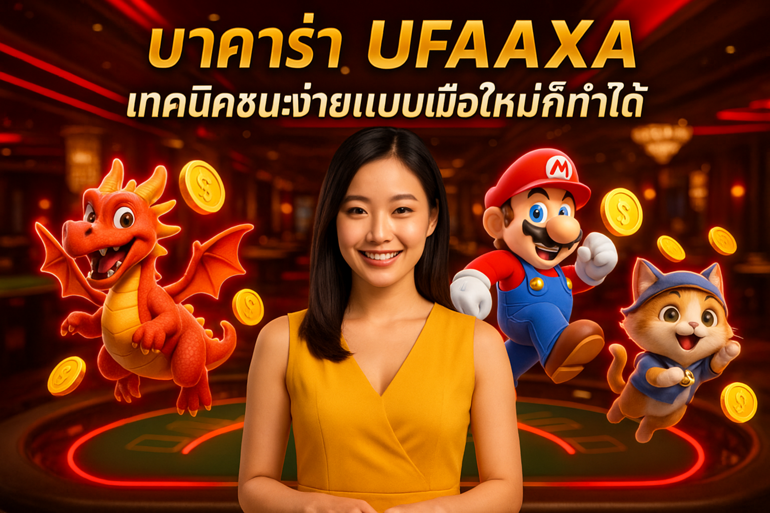 บาคาร่า UFAAXA เทคนิคชนะง่ายแบบมือใหม่ก็ทำได้
