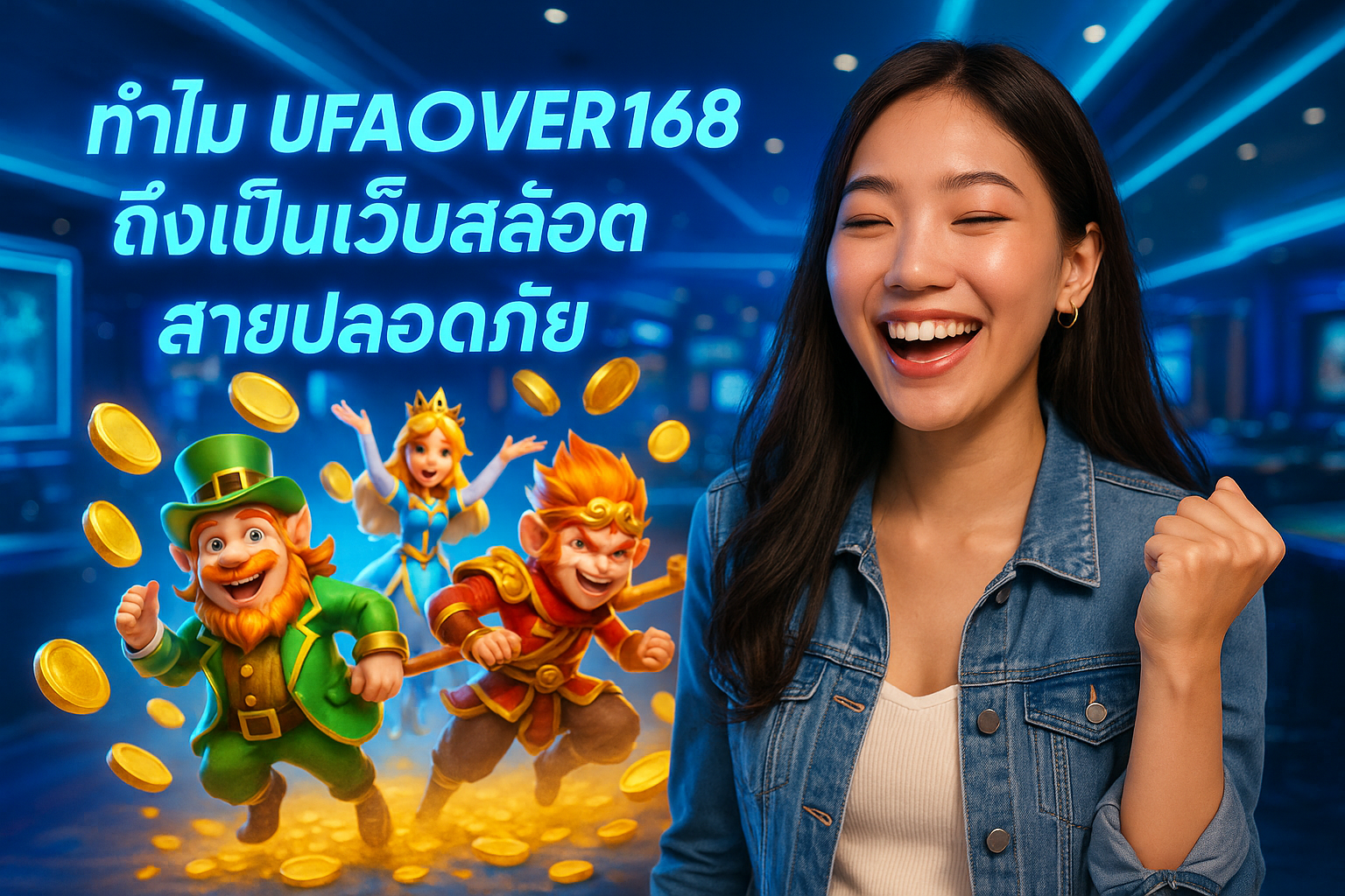 ทำไม UFAOVER168 ถึงเป็นเว็บสล็อตสายปลอดภัย