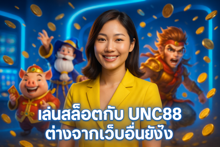 เล่นสล็อตกับ UNC88 ต่างจากเว็บอื่นยังไง